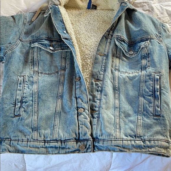 Jeans jacket (wool interior) - Picture 4 of 4
